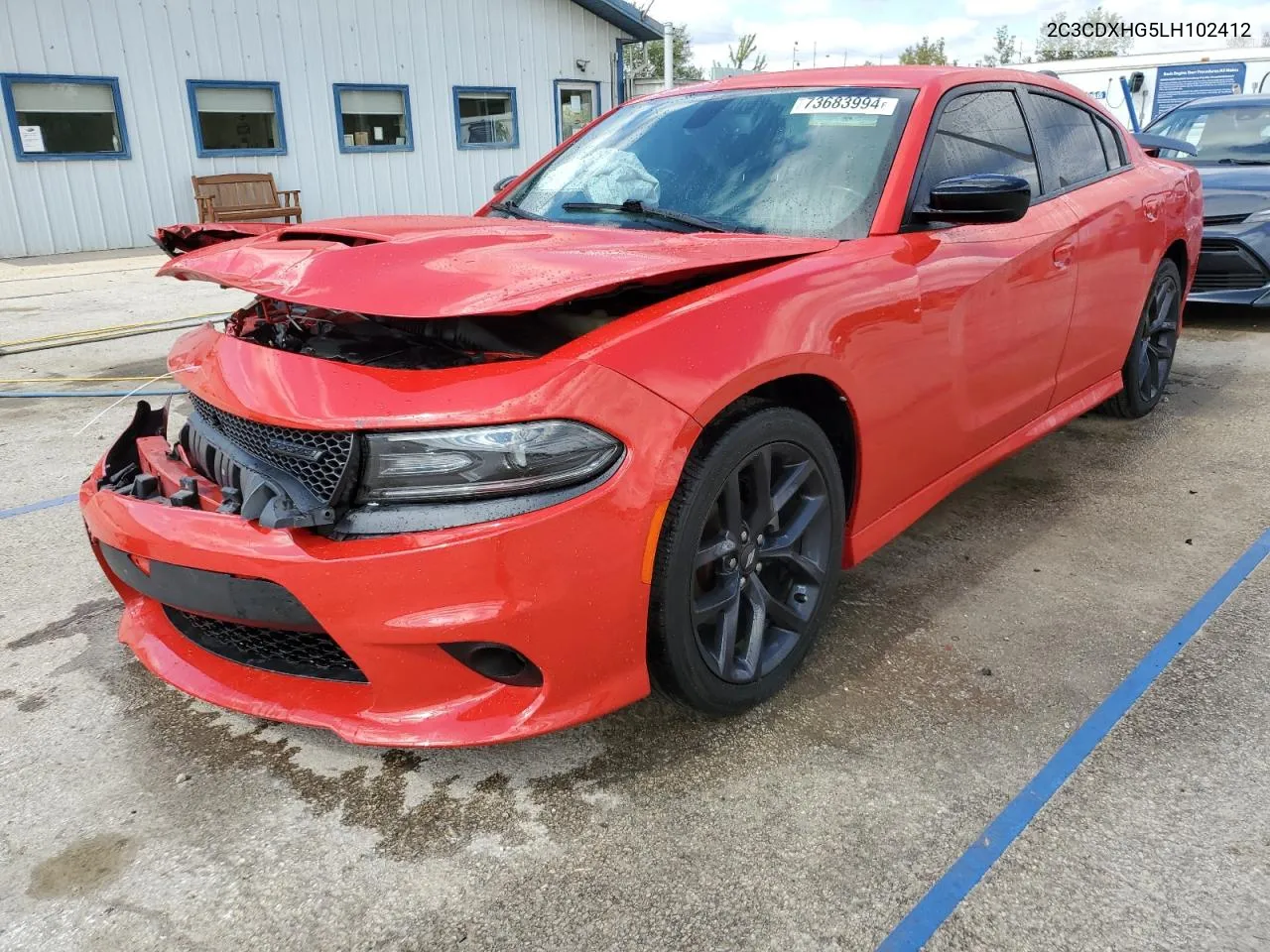 2020 Dodge Charger Gt VIN: 2C3CDXHG5LH102412 Lot: 73683994