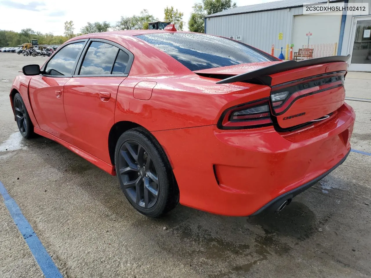 2020 Dodge Charger Gt VIN: 2C3CDXHG5LH102412 Lot: 73683994