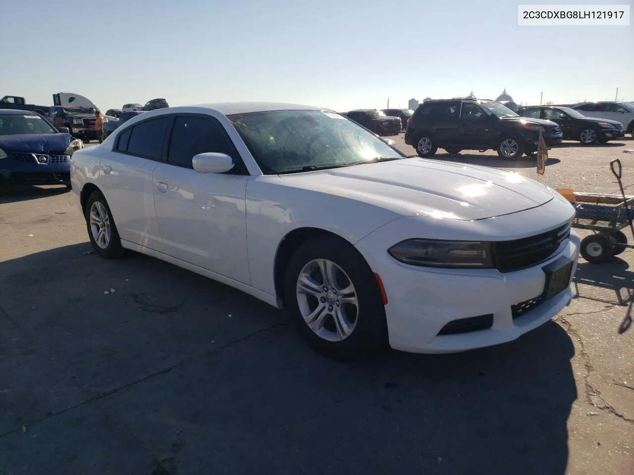 2020 Dodge Charger Sxt VIN: 2C3CDXBG8LH121917 Lot: 73705414