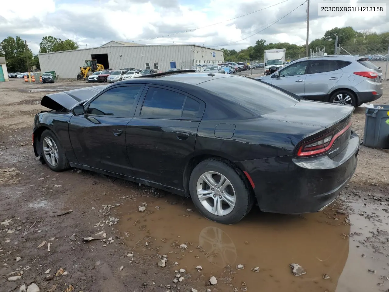 2020 Dodge Charger Sxt VIN: 2C3CDXBG1LH213158 Lot: 73755224