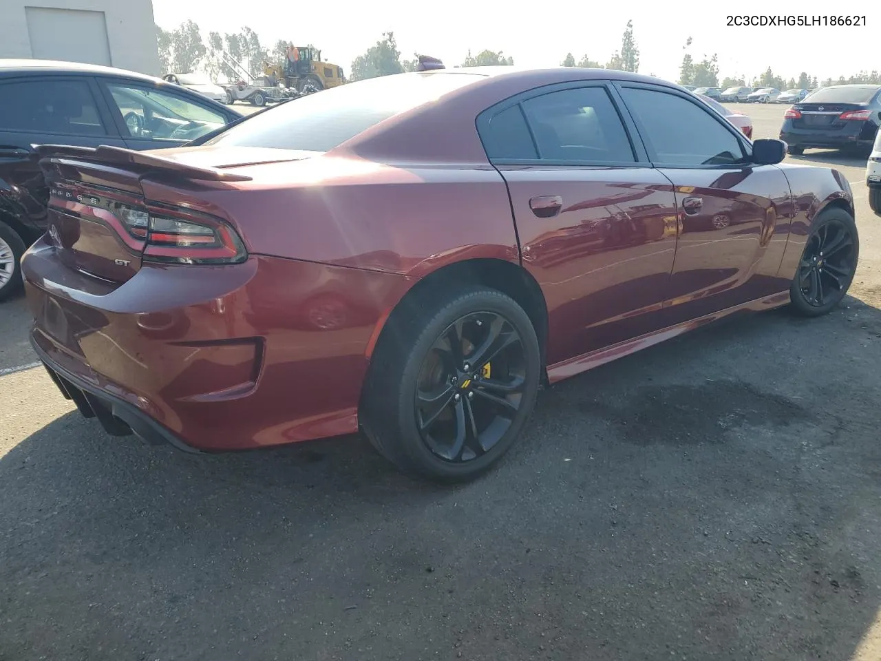 2020 Dodge Charger Gt VIN: 2C3CDXHG5LH186621 Lot: 73763014