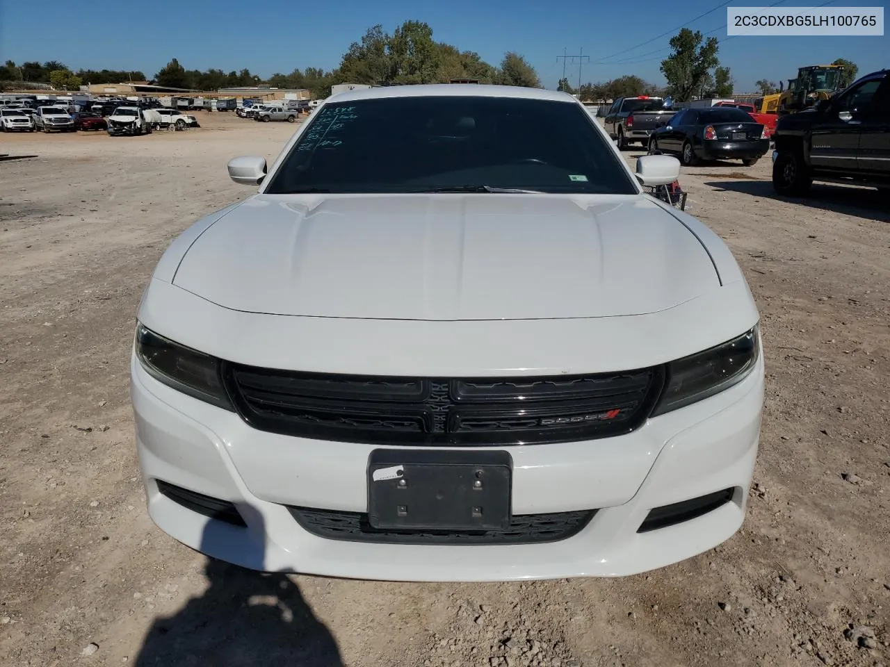 2020 Dodge Charger Sxt VIN: 2C3CDXBG5LH100765 Lot: 74192043