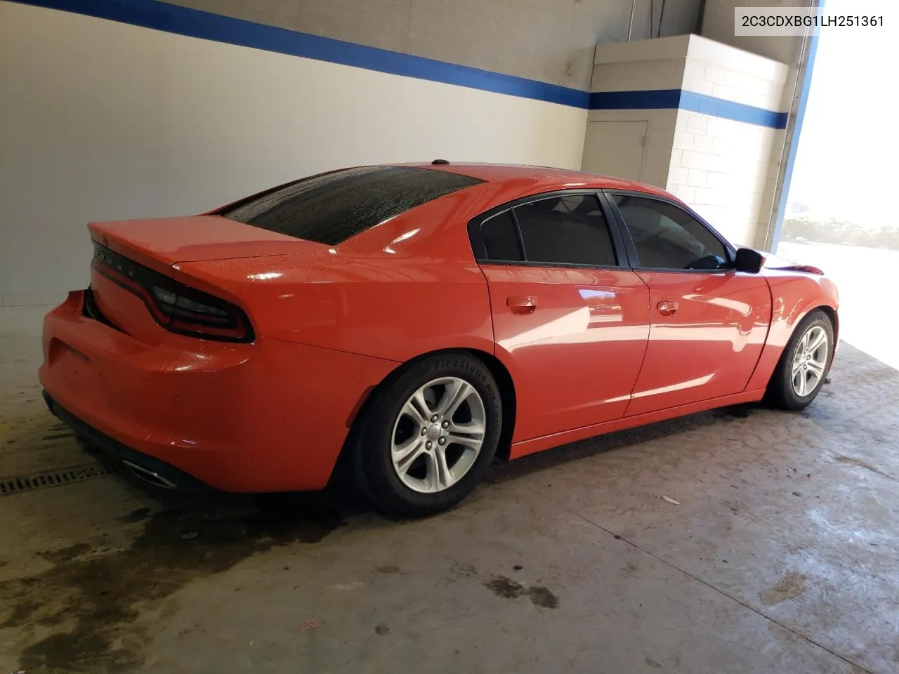 2020 Dodge Charger Sxt VIN: 2C3CDXBG1LH251361 Lot: 74755004