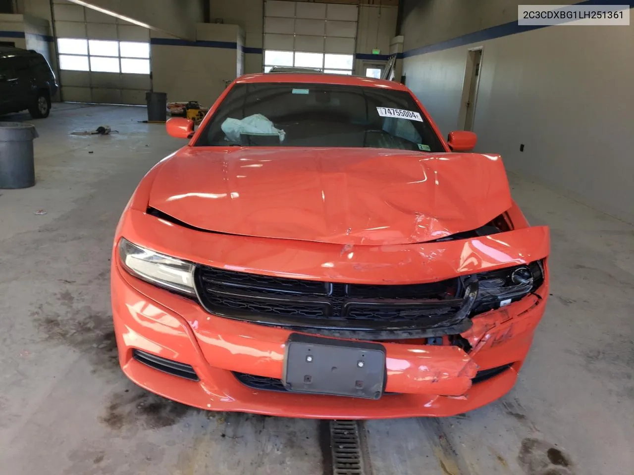 2020 Dodge Charger Sxt VIN: 2C3CDXBG1LH251361 Lot: 74755004