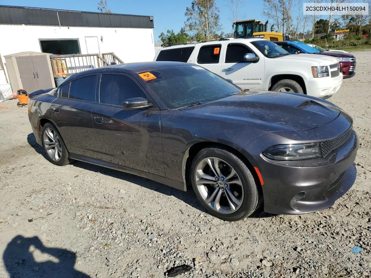 2020 Dodge Charger Gt VIN: 2C3CDXHG4LH150094 Lot: 74825174