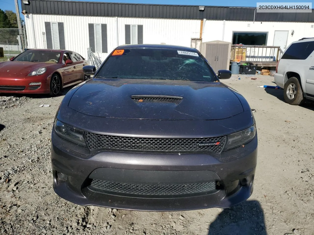 2020 Dodge Charger Gt VIN: 2C3CDXHG4LH150094 Lot: 74825174