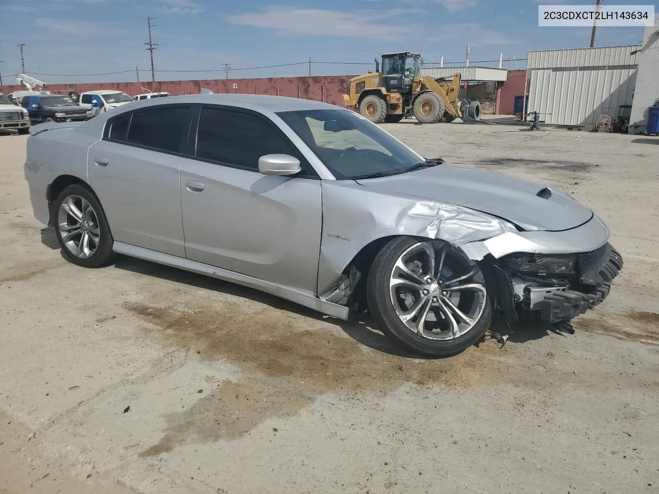 2020 Dodge Charger R/T VIN: 2C3CDXCT2LH143634 Lot: 74846434