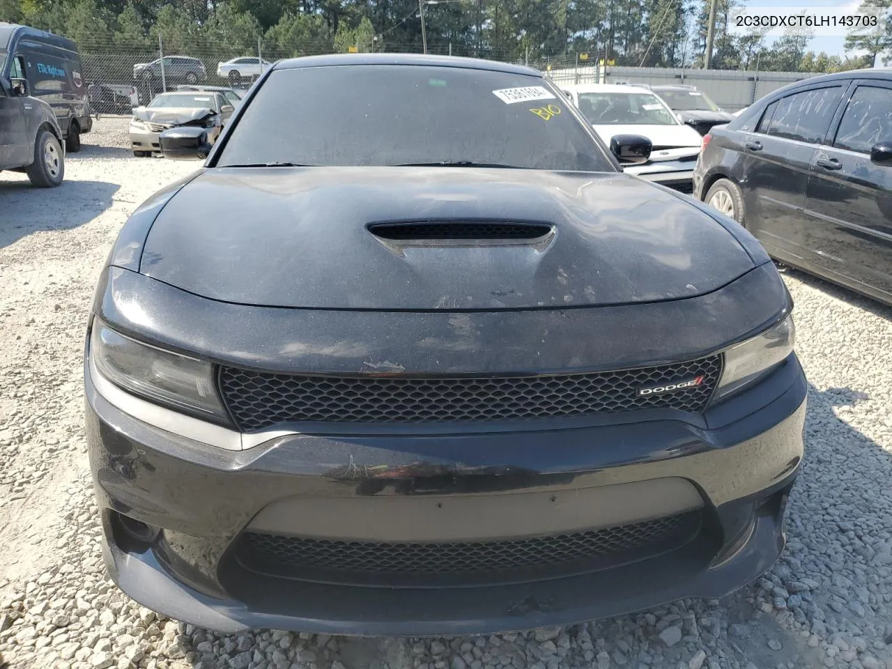 2020 Dodge Charger R/T VIN: 2C3CDXCT6LH143703 Lot: 75361694