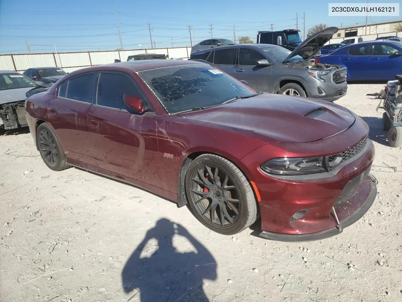 2020 Dodge Charger Scat Pack VIN: 2C3CDXGJ1LH162121 Lot: 75677264