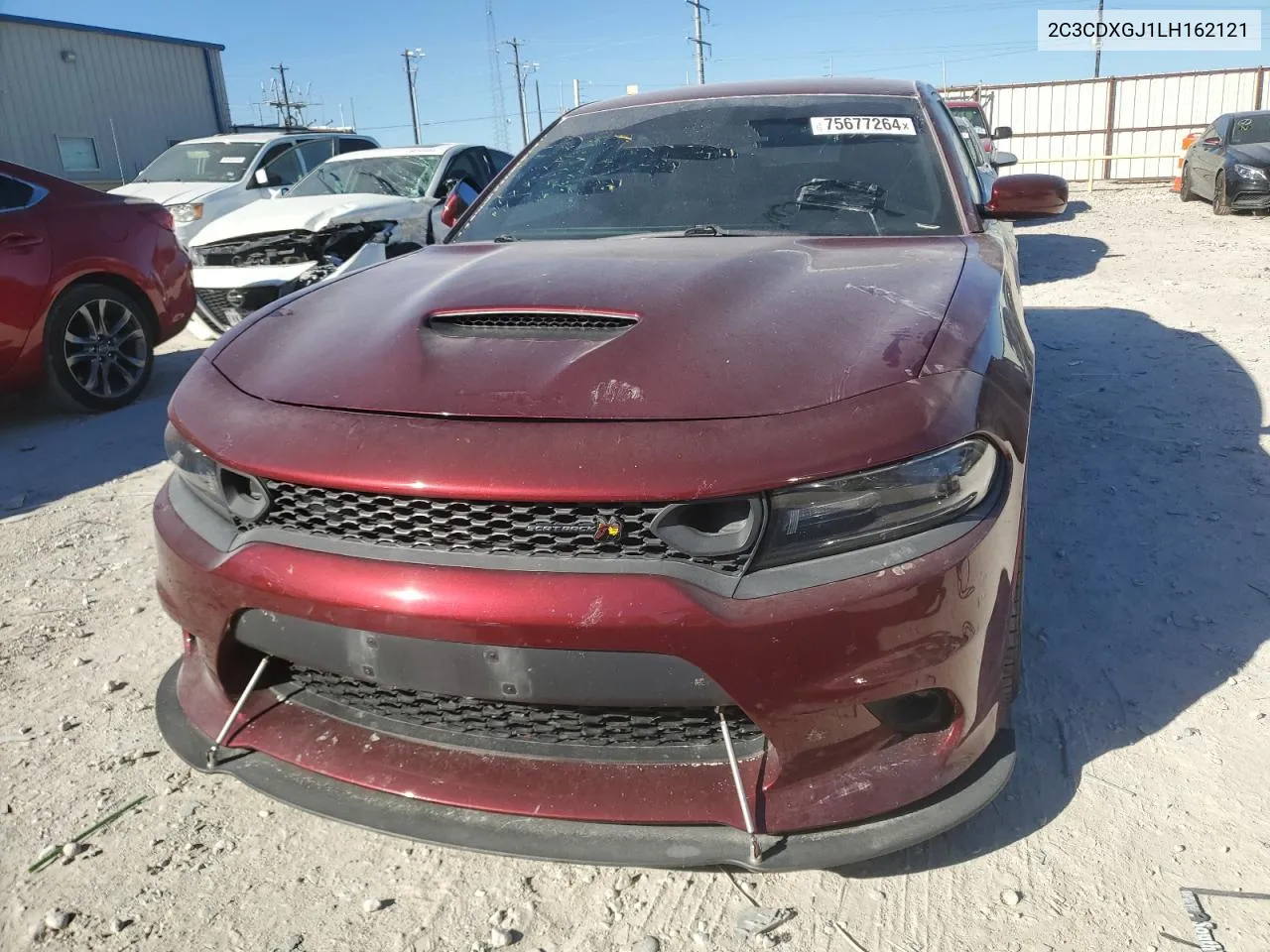 2020 Dodge Charger Scat Pack VIN: 2C3CDXGJ1LH162121 Lot: 75677264