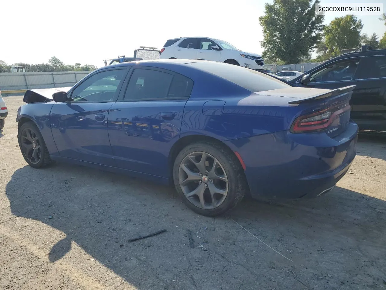 2020 Dodge Charger Sxt VIN: 2C3CDXBG9LH119528 Lot: 75760534