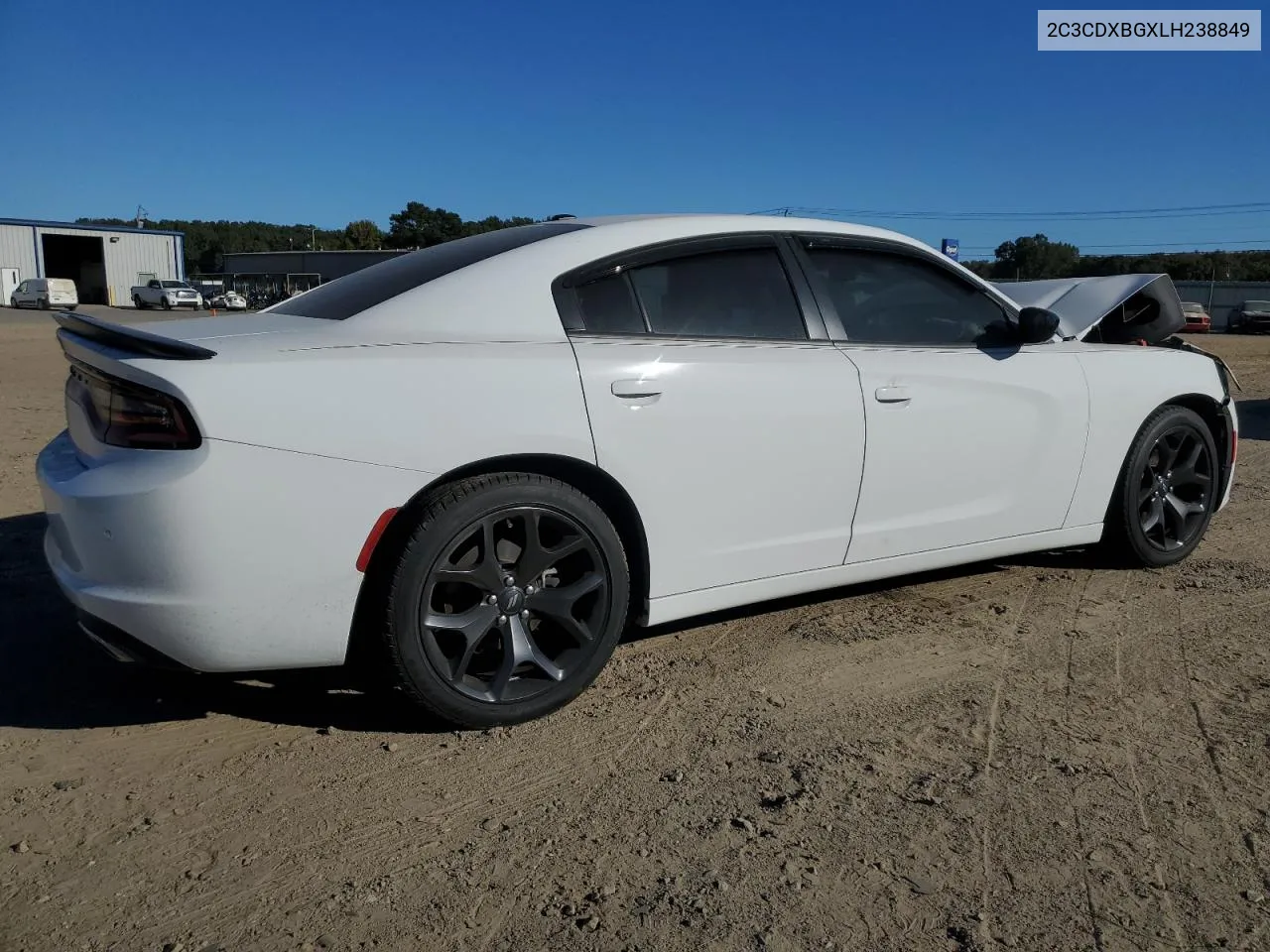 2020 Dodge Charger Sxt VIN: 2C3CDXBGXLH238849 Lot: 75865594