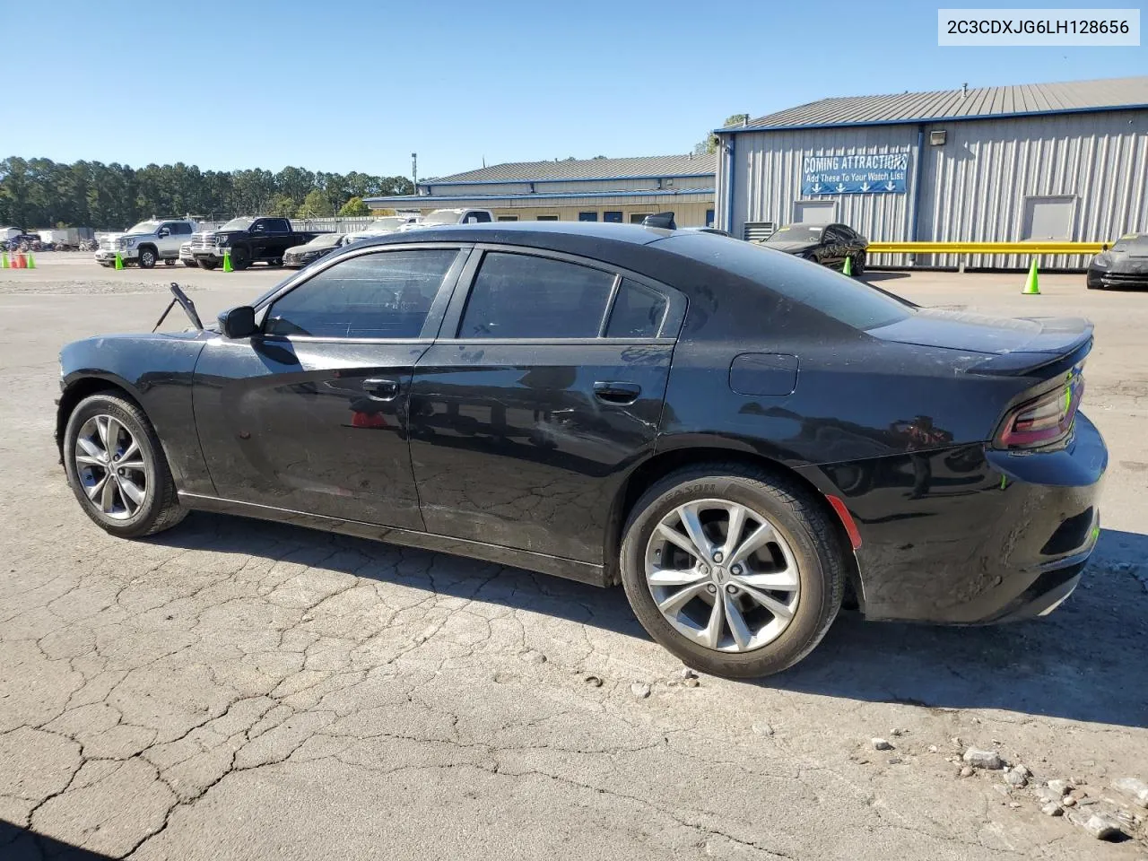 2020 Dodge Charger Sxt VIN: 2C3CDXJG6LH128656 Lot: 76031864