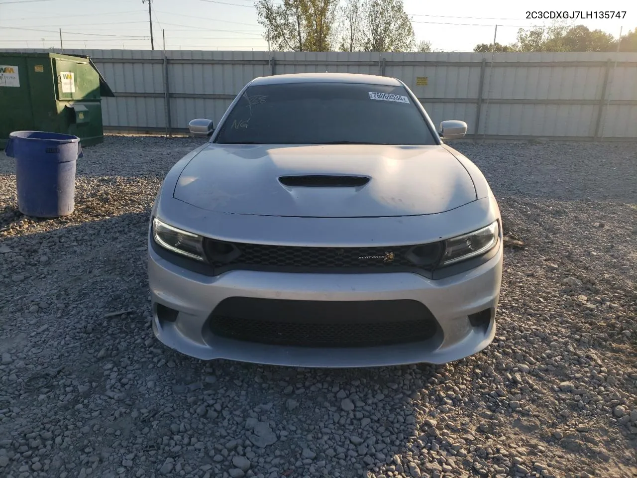 2020 Dodge Charger Scat Pack VIN: 2C3CDXGJ7LH135747 Lot: 76069534