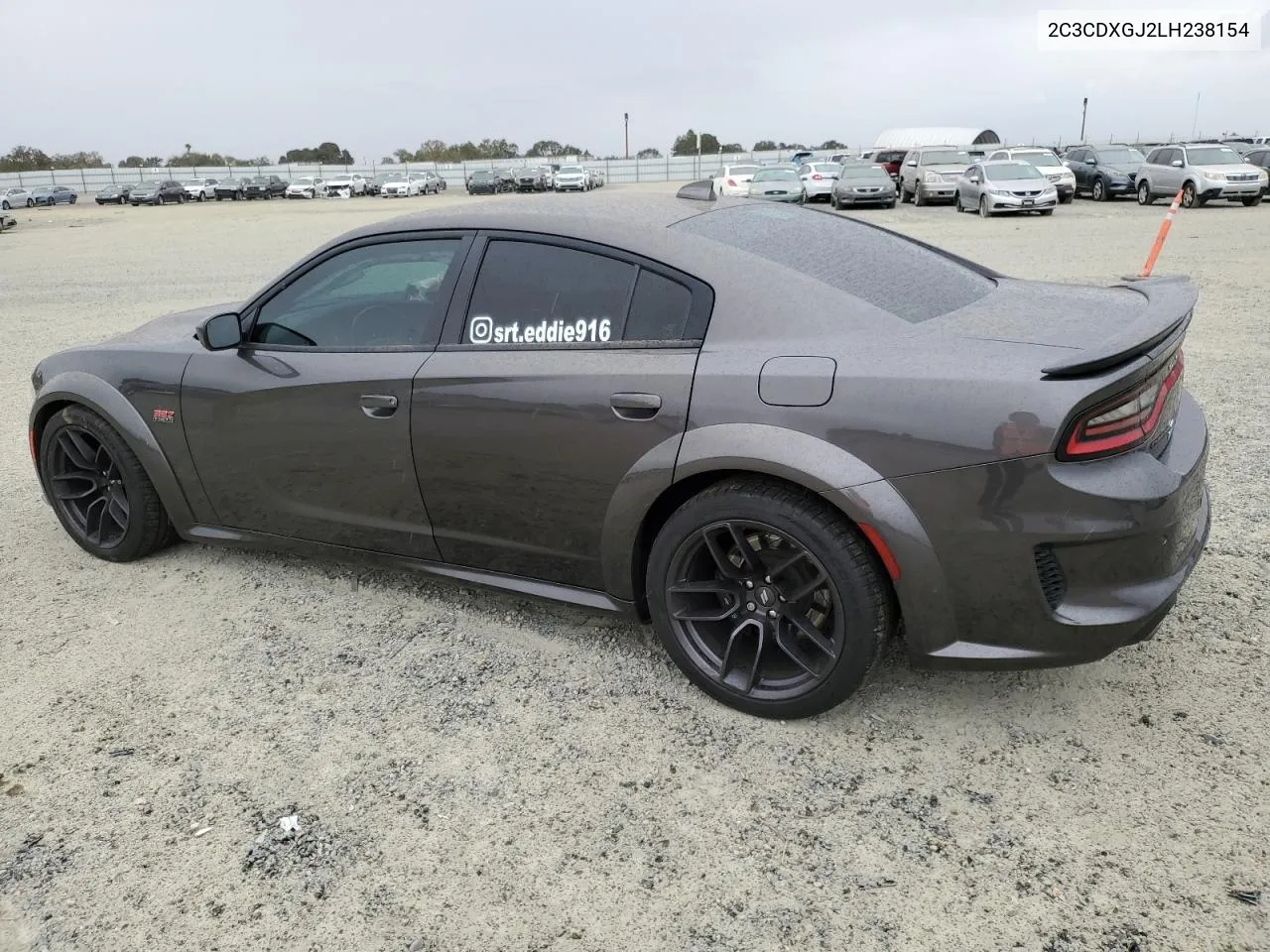 2020 Dodge Charger Scat Pack VIN: 2C3CDXGJ2LH238154 Lot: 76163234