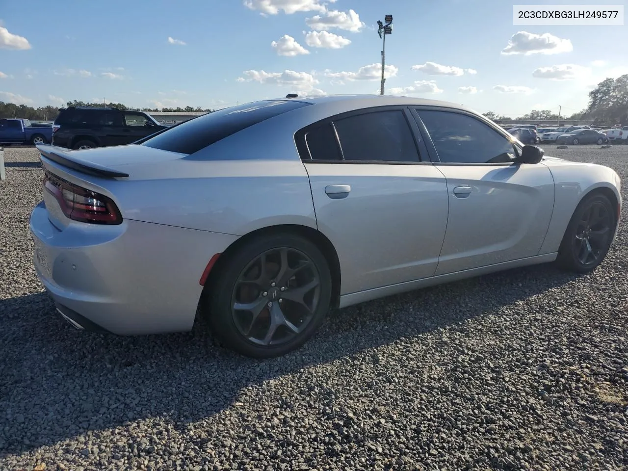 2020 Dodge Charger Sxt VIN: 2C3CDXBG3LH249577 Lot: 76175654