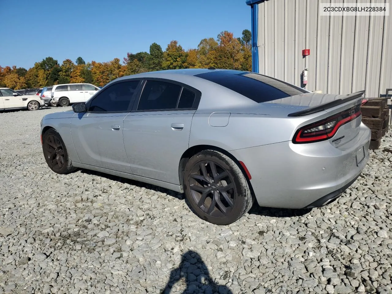 2020 Dodge Charger Sxt VIN: 2C3CDXBG8LH228384 Lot: 76394334