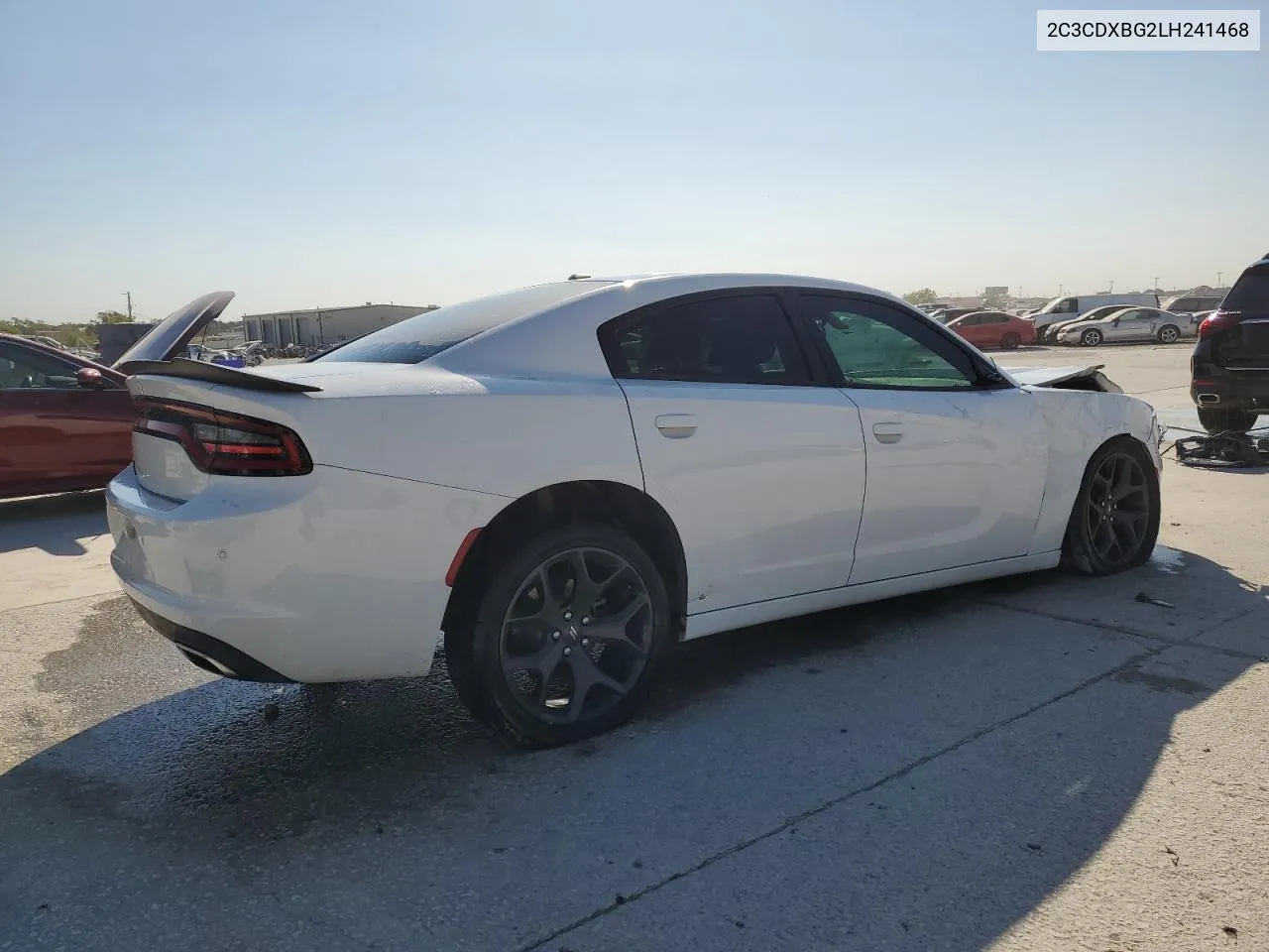 2020 Dodge Charger Sxt VIN: 2C3CDXBG2LH241468 Lot: 76577334