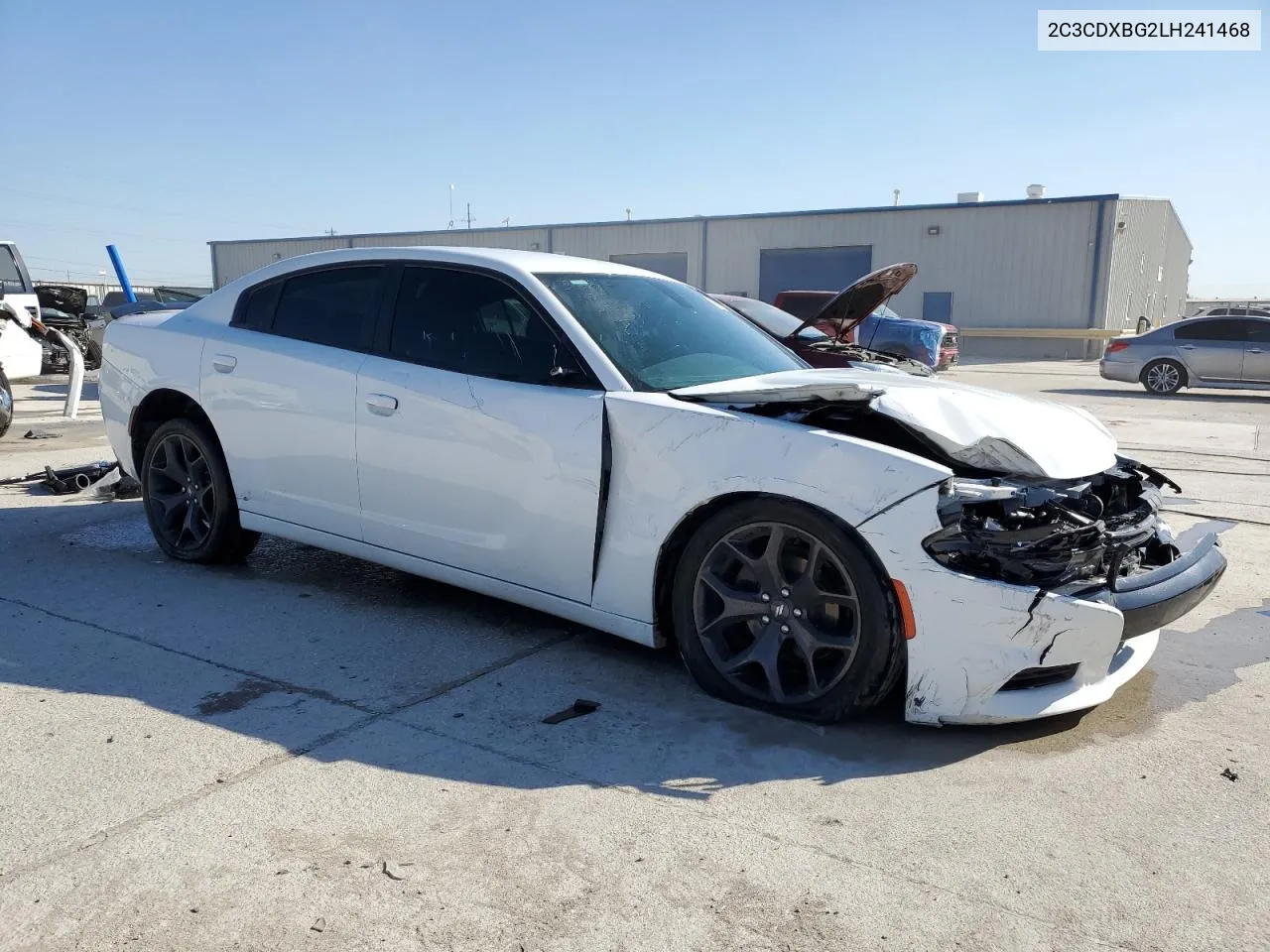 2020 Dodge Charger Sxt VIN: 2C3CDXBG2LH241468 Lot: 76577334