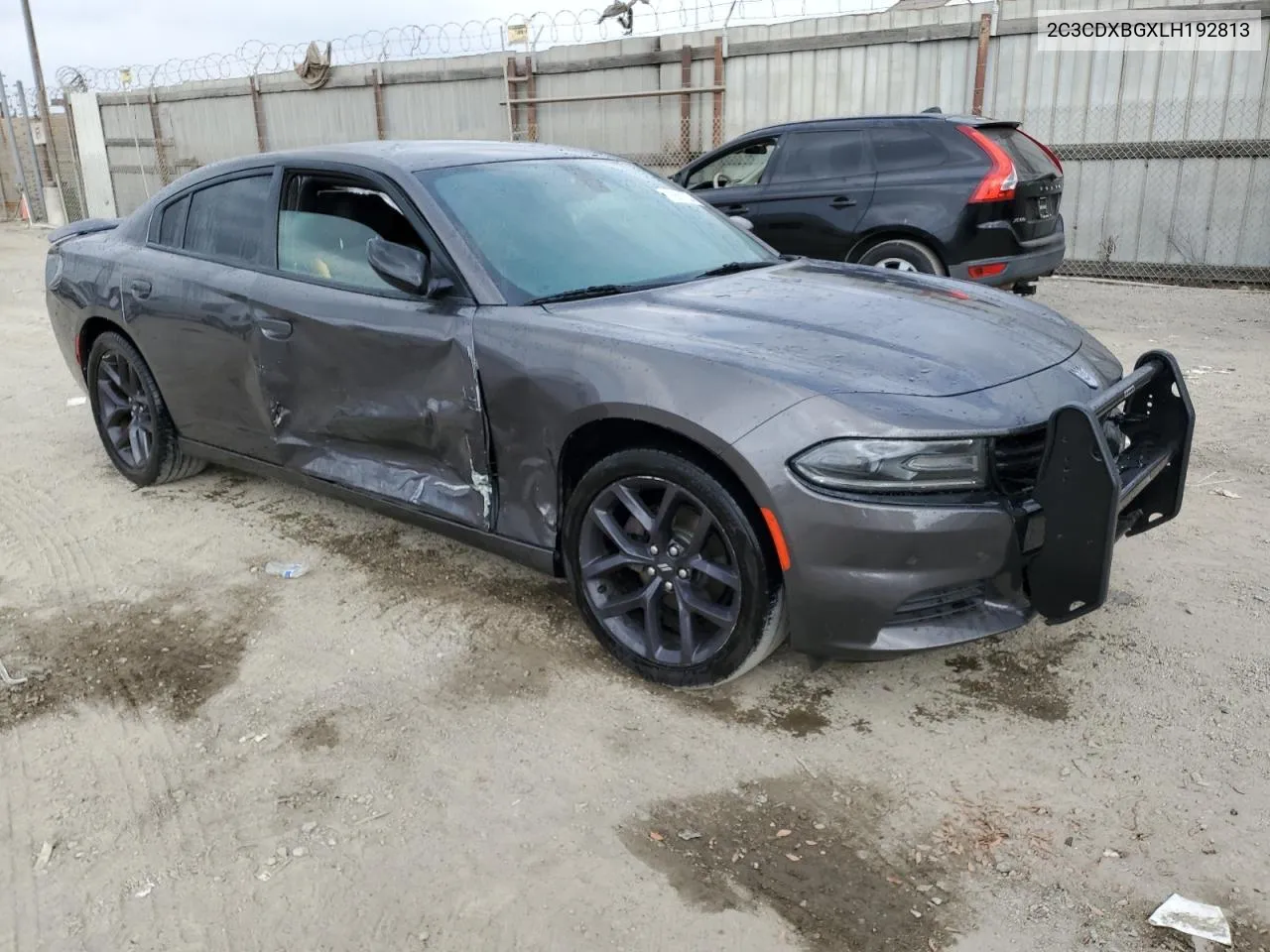 2020 Dodge Charger Sxt VIN: 2C3CDXBGXLH192813 Lot: 76581234