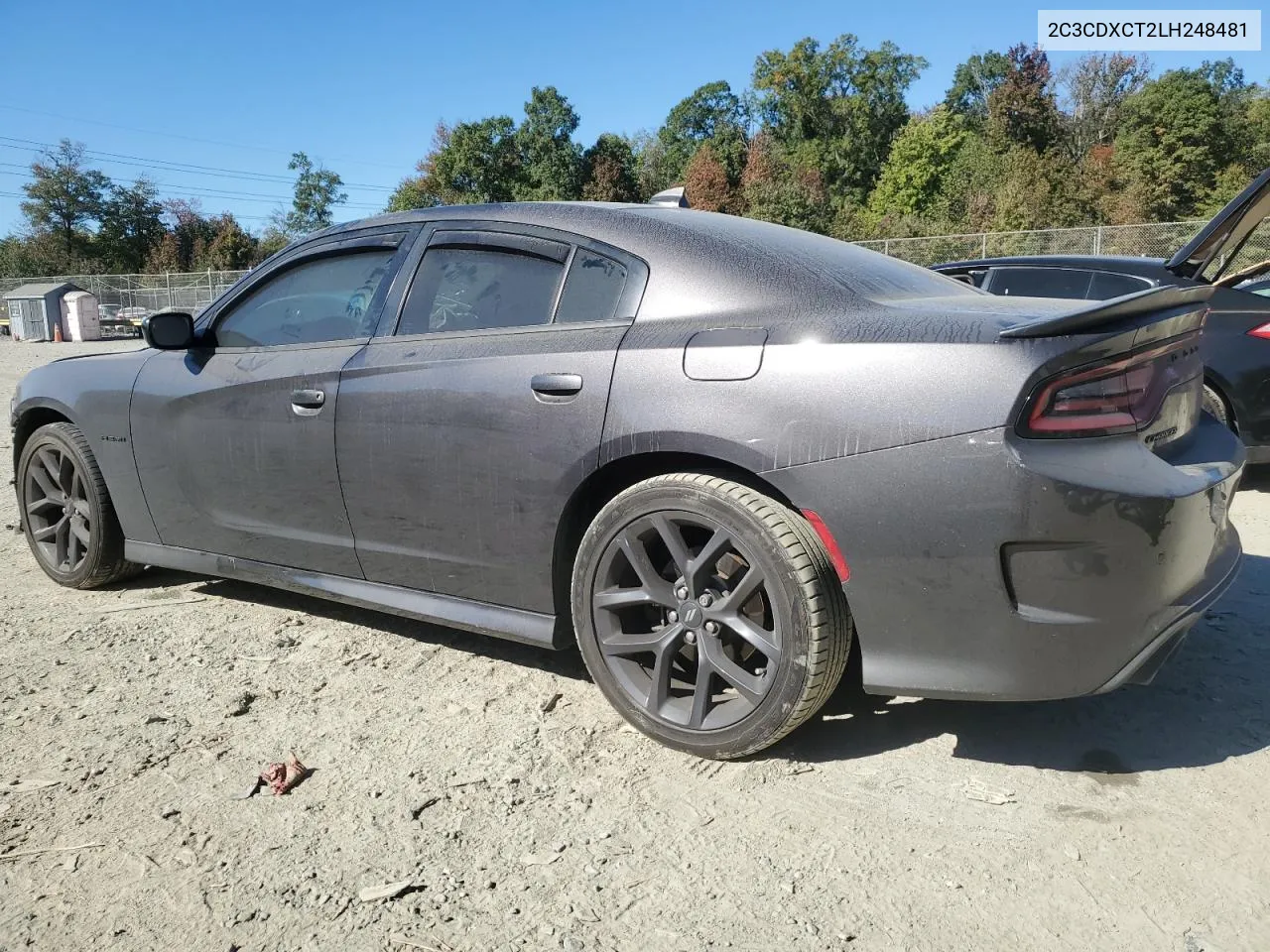 2020 Dodge Charger R/T VIN: 2C3CDXCT2LH248481 Lot: 76618684