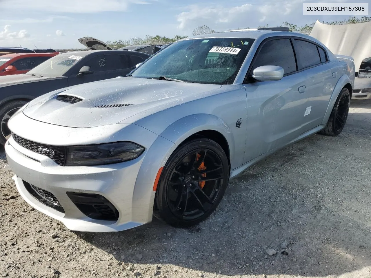 2020 Dodge Charger Srt Hellcat VIN: 2C3CDXL99LH157308 Lot: 76759944