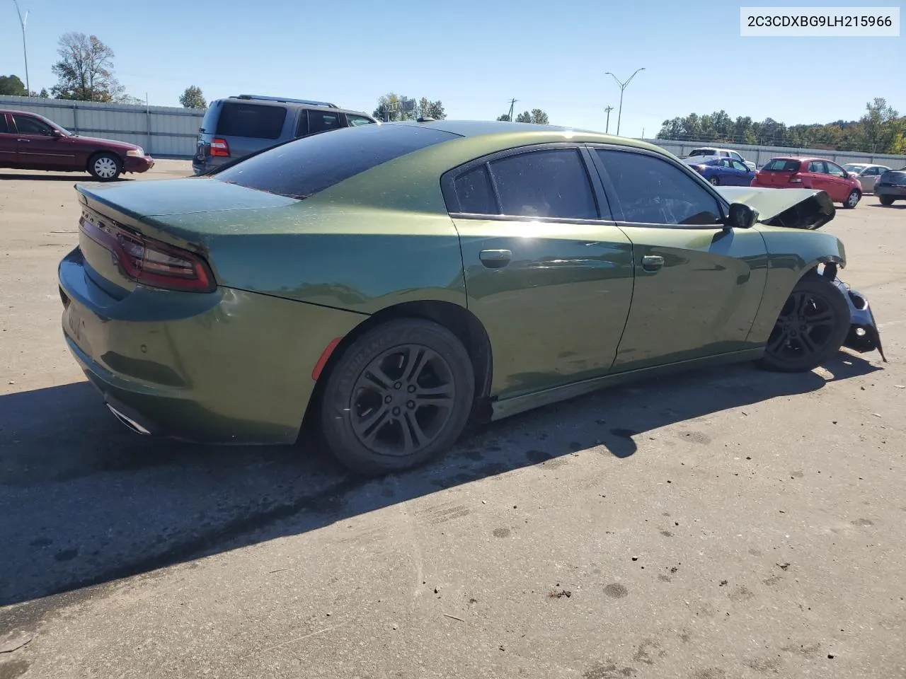 2020 Dodge Charger Sxt VIN: 2C3CDXBG9LH215966 Lot: 77003484