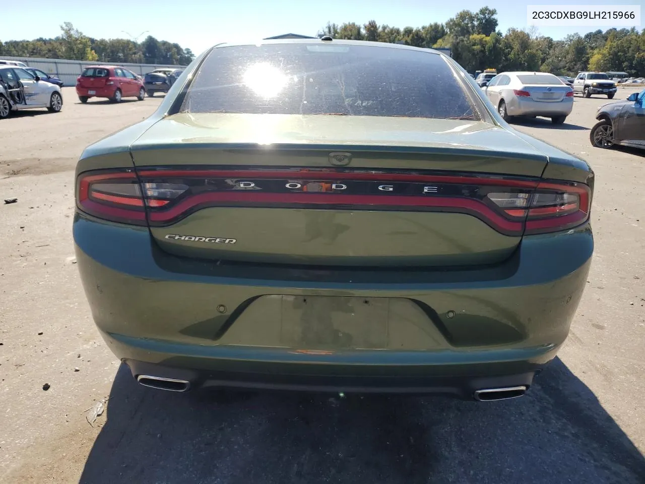 2020 Dodge Charger Sxt VIN: 2C3CDXBG9LH215966 Lot: 77003484