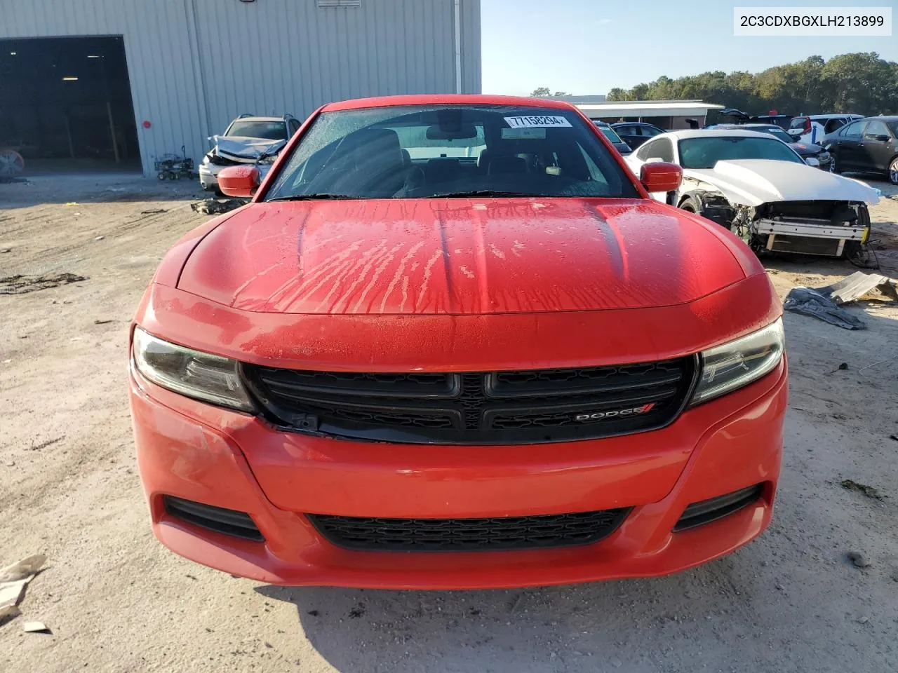 2020 Dodge Charger Sxt VIN: 2C3CDXBGXLH213899 Lot: 77158294