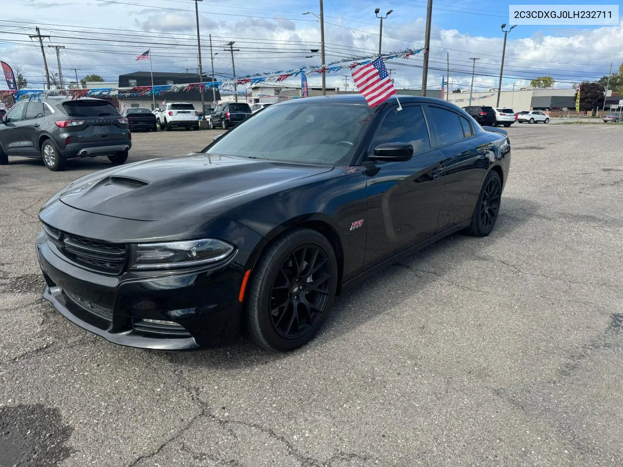 2020 Dodge Charger Scat Pack VIN: 2C3CDXGJ0LH232711 Lot: 77670534