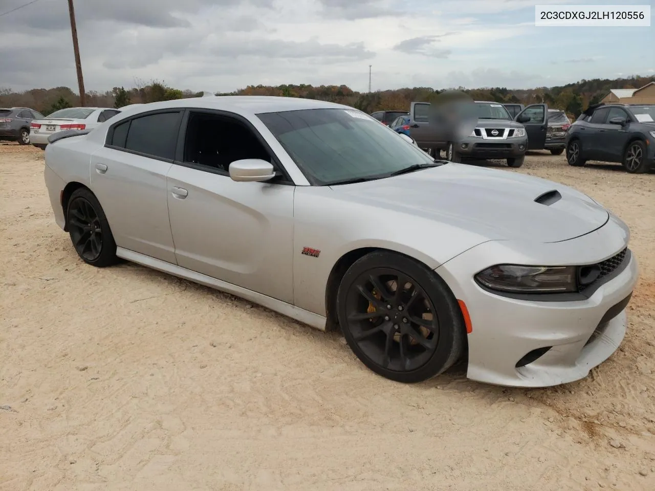 2020 Dodge Charger Scat Pack VIN: 2C3CDXGJ2LH120556 Lot: 77737904