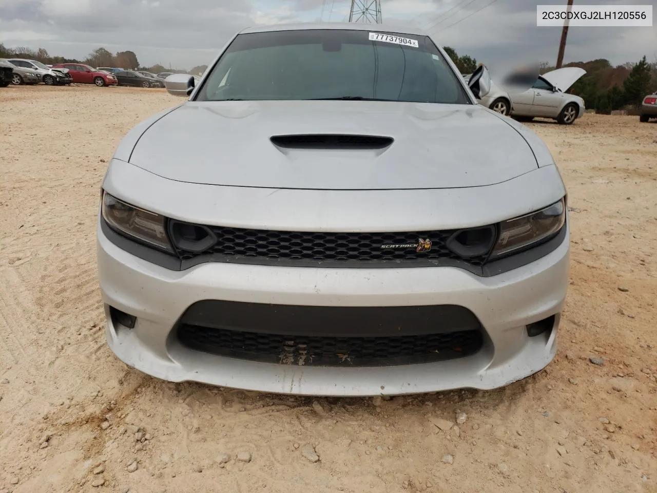 2020 Dodge Charger Scat Pack VIN: 2C3CDXGJ2LH120556 Lot: 77737904