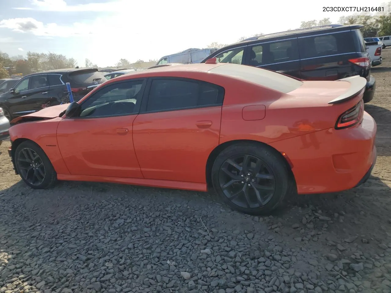 2020 Dodge Charger R/T VIN: 2C3CDXCT7LH216481 Lot: 77999644