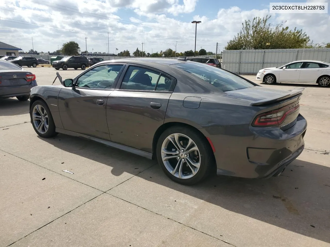 2020 Dodge Charger R/T VIN: 2C3CDXCT8LH228753 Lot: 78075164