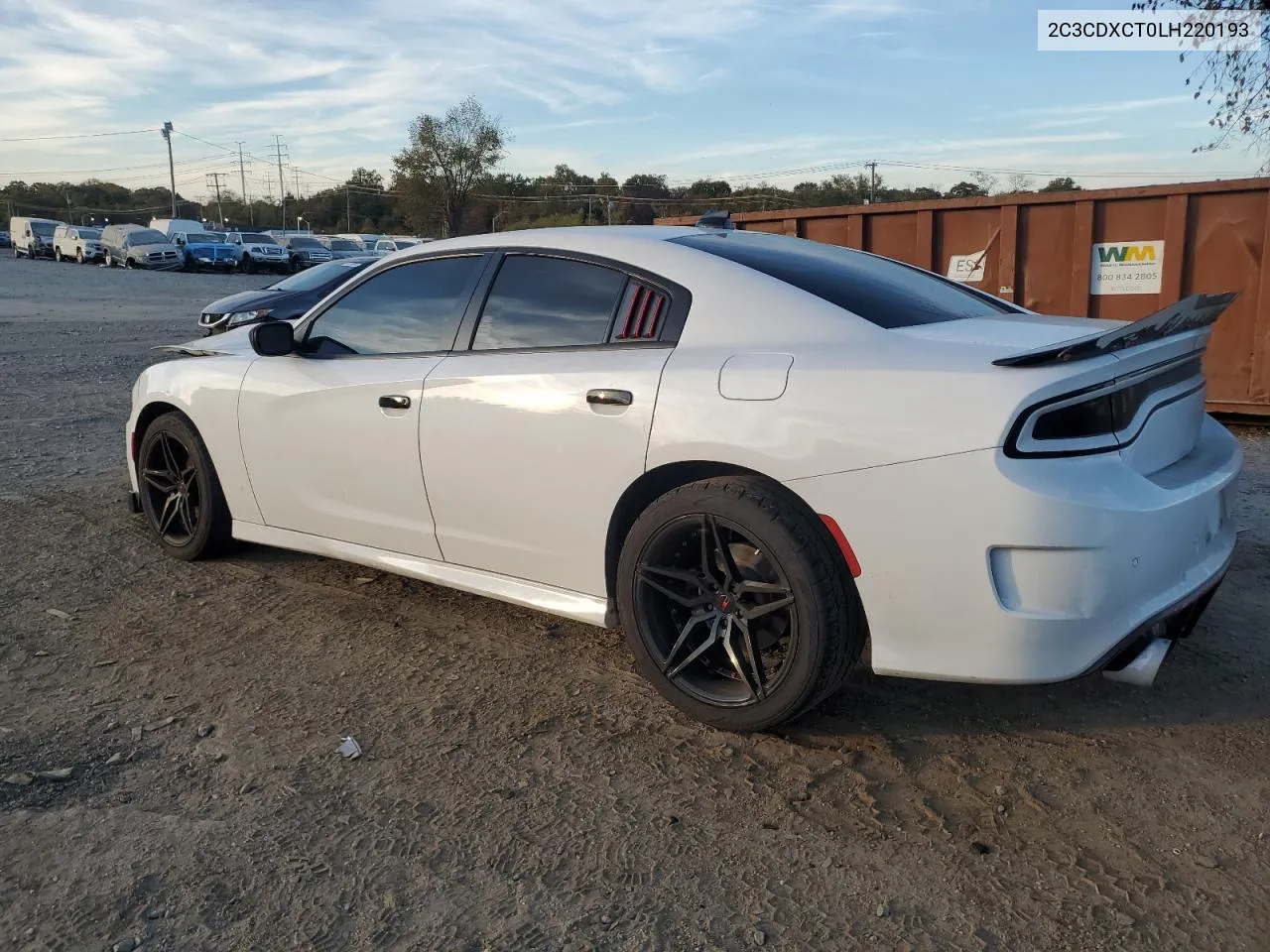 2020 Dodge Charger R/T VIN: 2C3CDXCT0LH220193 Lot: 78193764