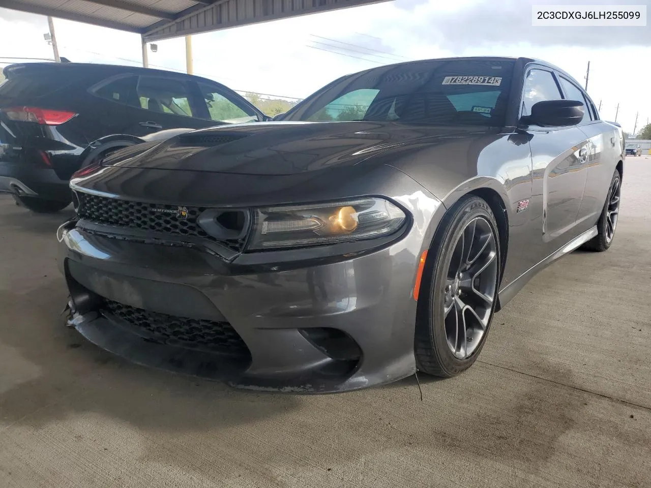 2020 Dodge Charger Scat Pack VIN: 2C3CDXGJ6LH255099 Lot: 78228914