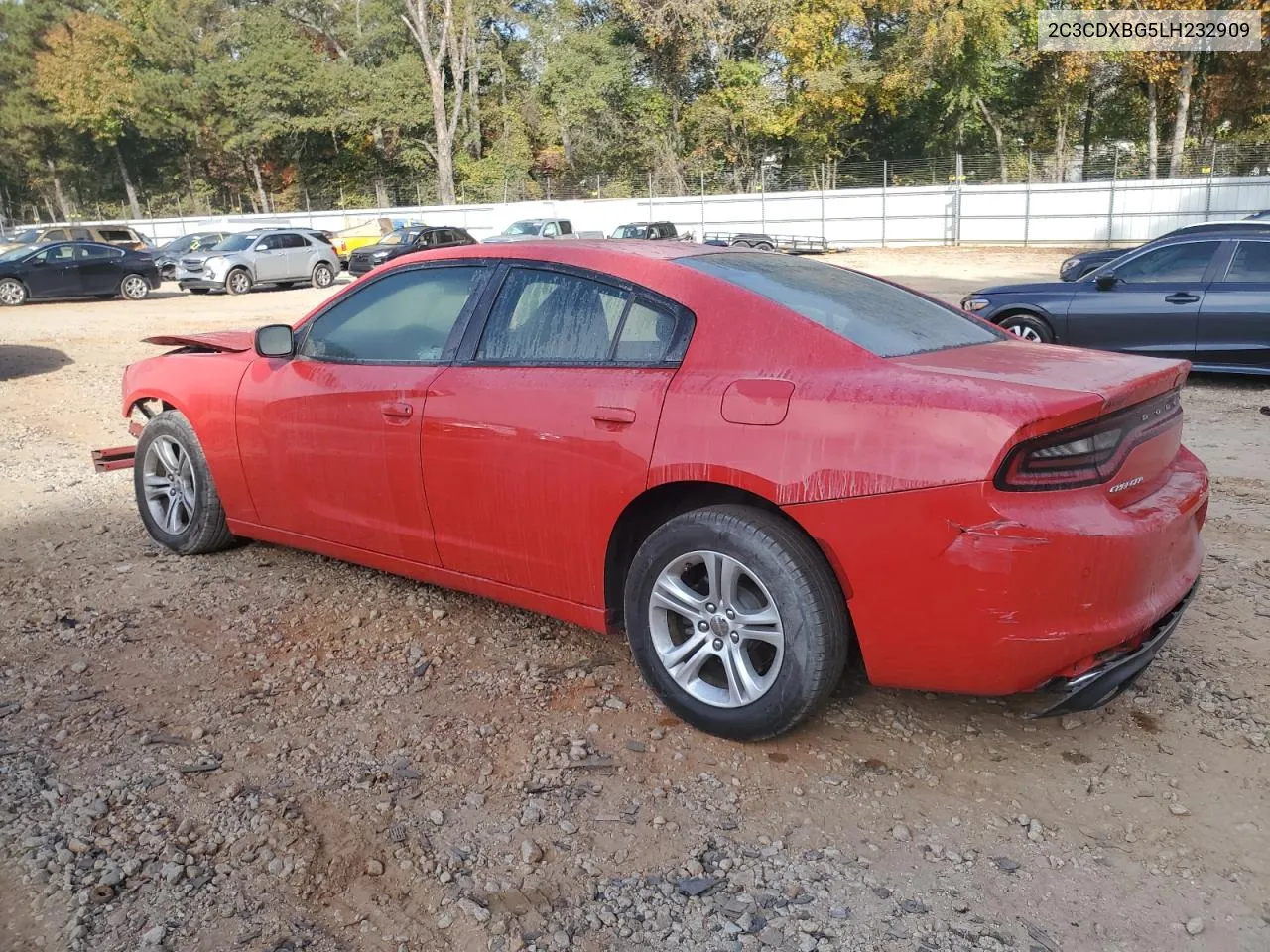 2020 Dodge Charger Sxt VIN: 2C3CDXBG5LH232909 Lot: 78649214