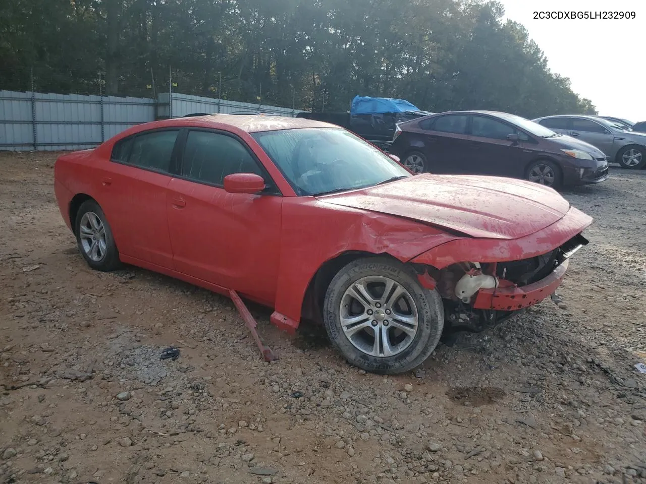 2020 Dodge Charger Sxt VIN: 2C3CDXBG5LH232909 Lot: 78649214