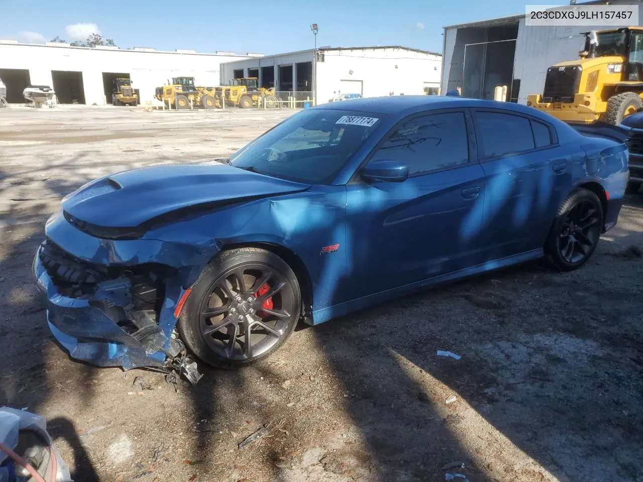 2020 Dodge Charger Scat Pack VIN: 2C3CDXGJ9LH157457 Lot: 78877174