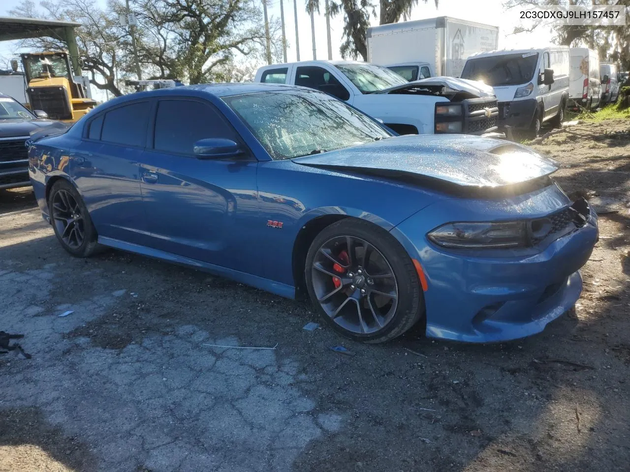 2020 Dodge Charger Scat Pack VIN: 2C3CDXGJ9LH157457 Lot: 78877174