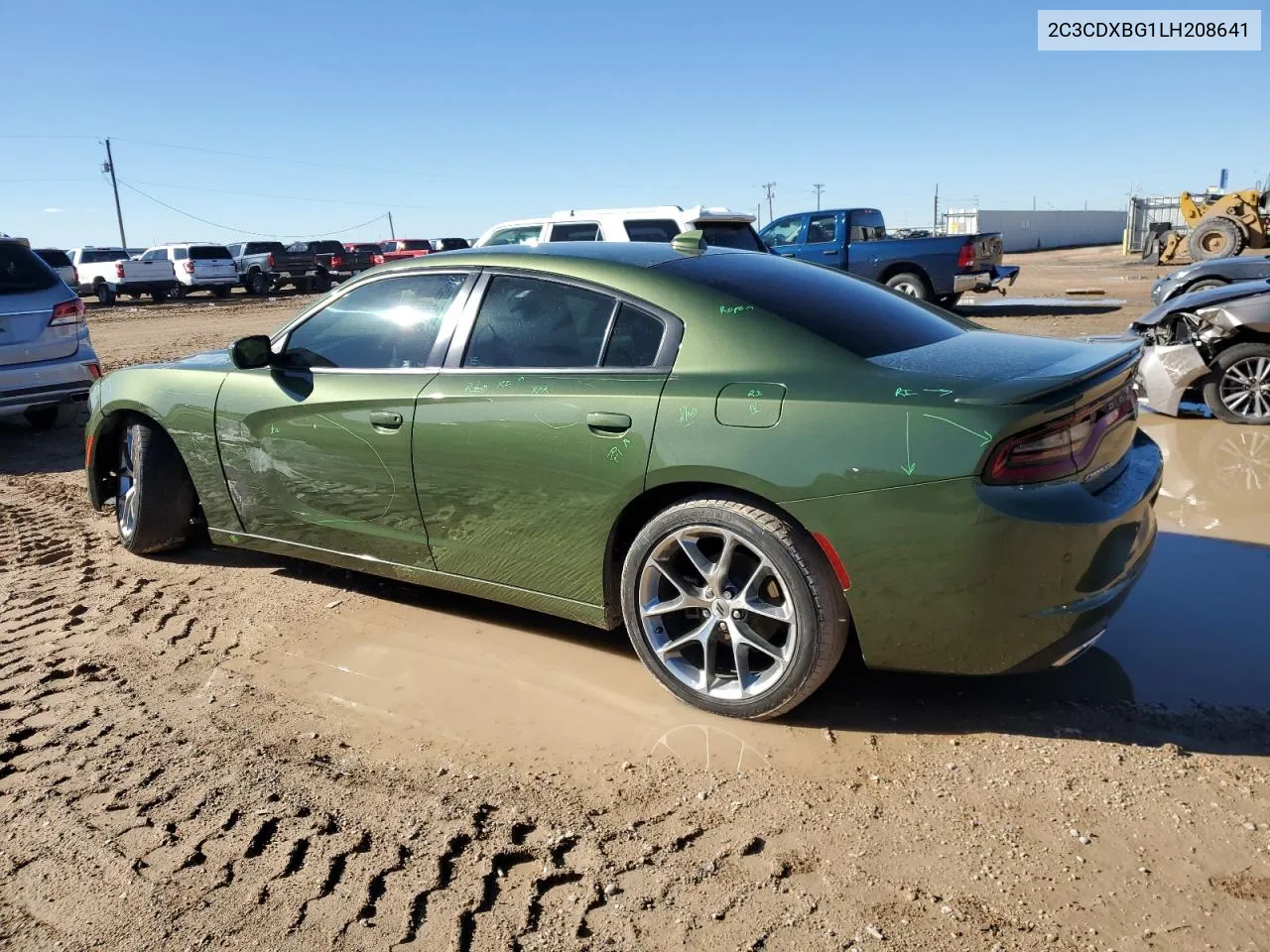 2020 Dodge Charger Sxt VIN: 2C3CDXBG1LH208641 Lot: 78899904