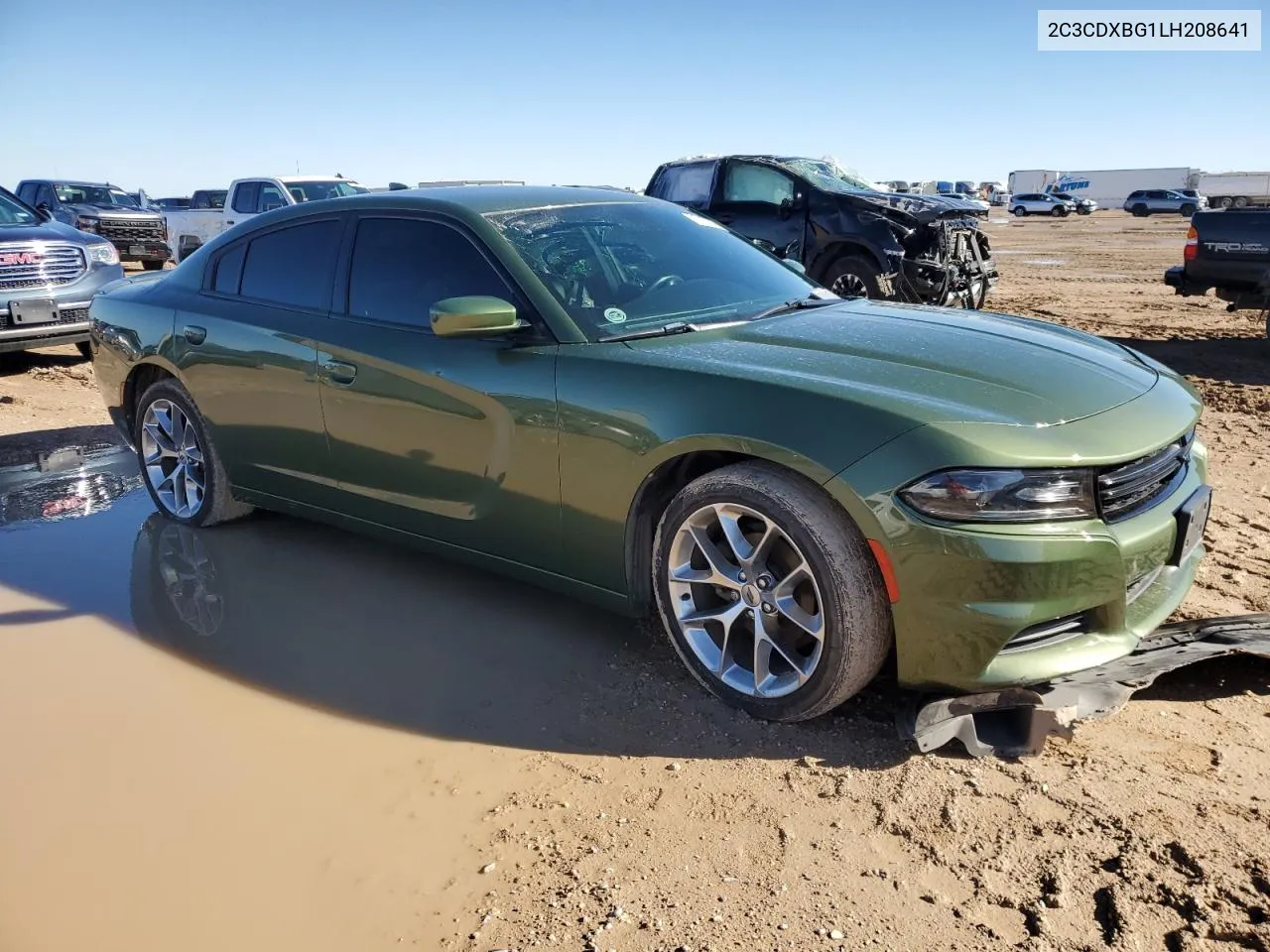 2020 Dodge Charger Sxt VIN: 2C3CDXBG1LH208641 Lot: 78899904