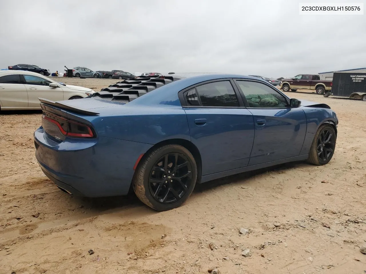 2020 Dodge Charger Sxt VIN: 2C3CDXBGXLH150576 Lot: 79316294