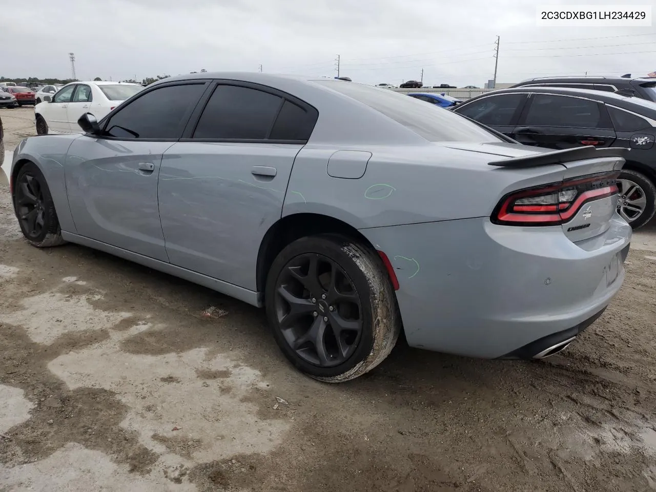 2020 Dodge Charger Sxt VIN: 2C3CDXBG1LH234429 Lot: 79514044