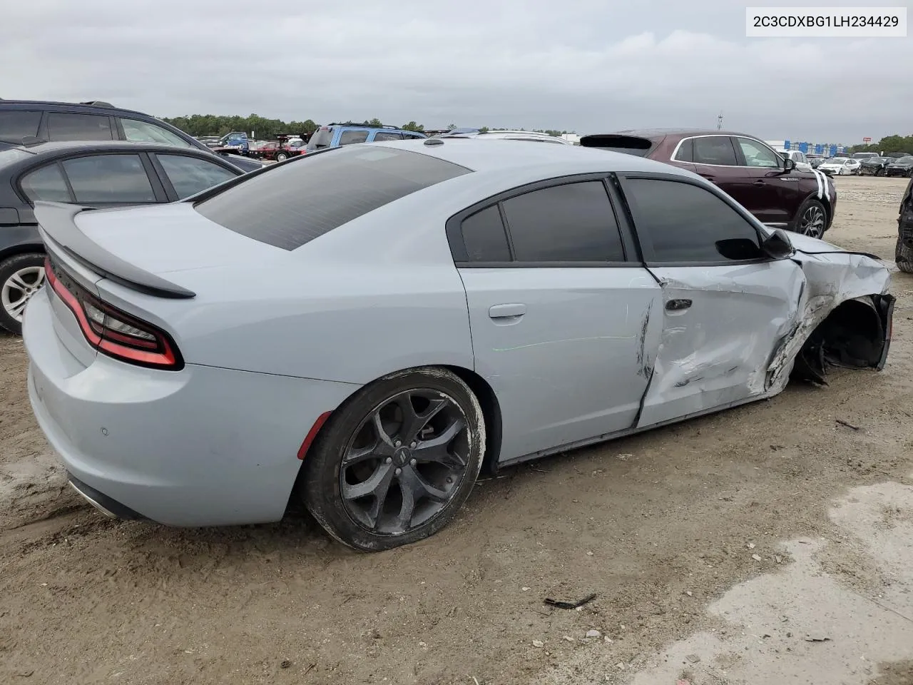 2020 Dodge Charger Sxt VIN: 2C3CDXBG1LH234429 Lot: 79514044