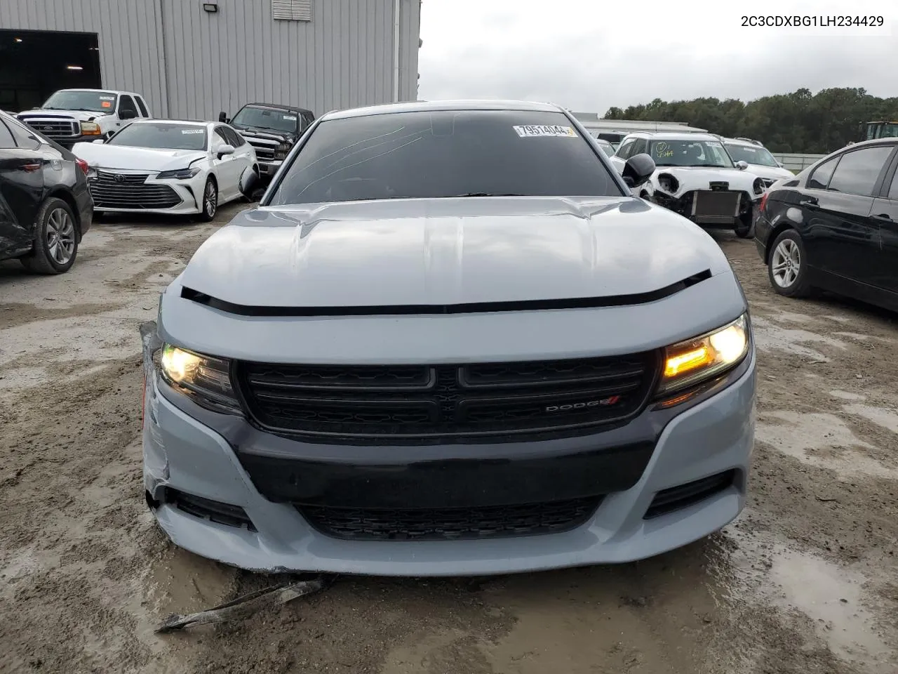 2020 Dodge Charger Sxt VIN: 2C3CDXBG1LH234429 Lot: 79514044