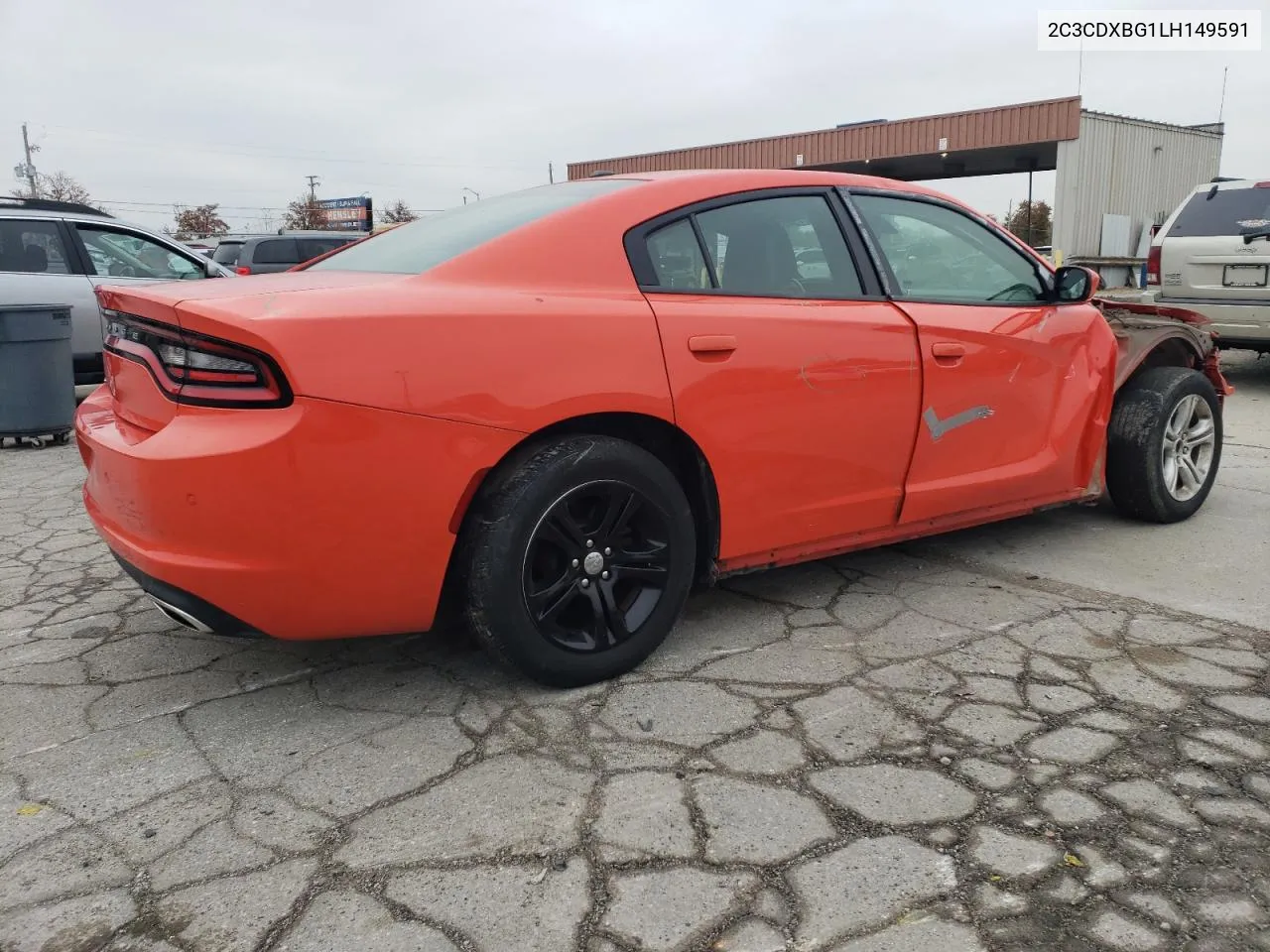 2020 Dodge Charger Sxt VIN: 2C3CDXBG1LH149591 Lot: 80158684