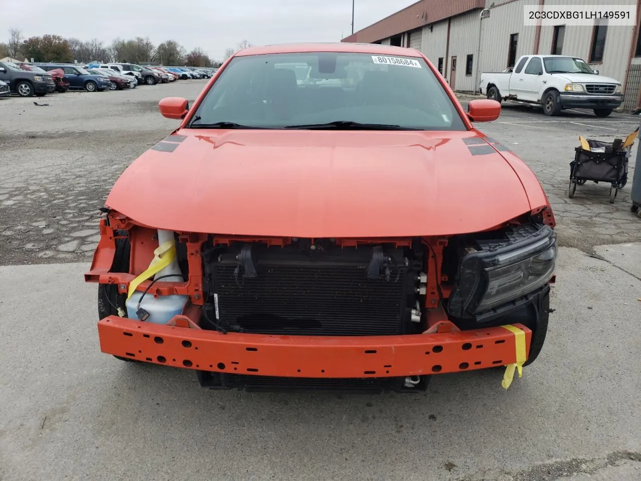 2020 Dodge Charger Sxt VIN: 2C3CDXBG1LH149591 Lot: 80158684