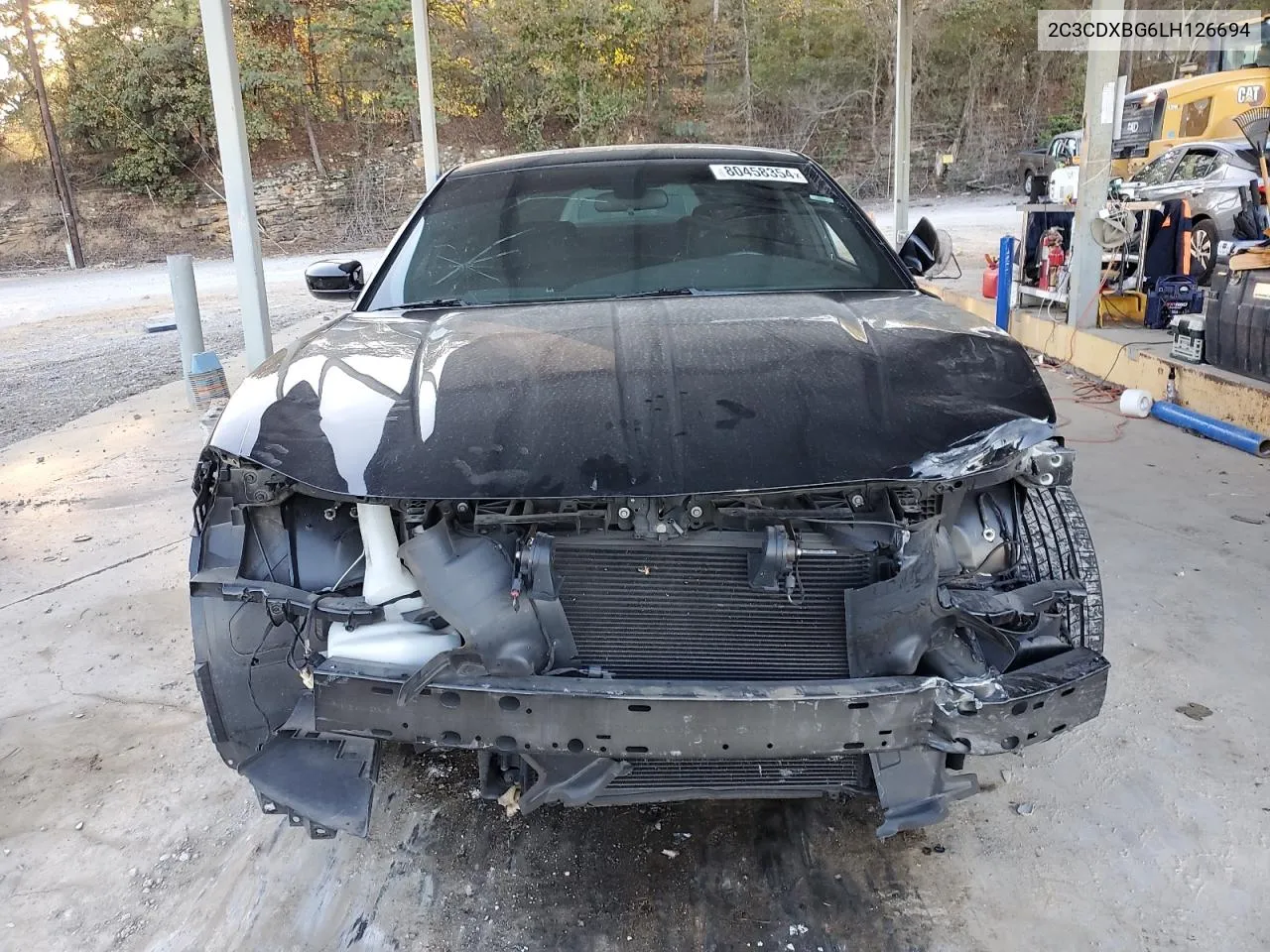 2020 Dodge Charger Sxt VIN: 2C3CDXBG6LH126694 Lot: 80458354