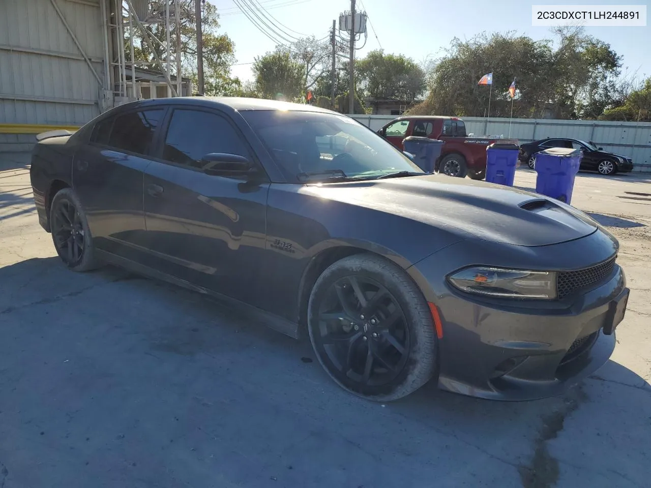 2020 Dodge Charger R/T VIN: 2C3CDXCT1LH244891 Lot: 80978244